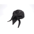 Chef Revival Chef's Scarf Hat - Black H020BK